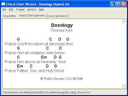 Chord Chart Wizard