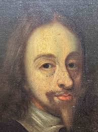 17Th Century Oil Painting Portrait King Charles 1St After Van Dyke