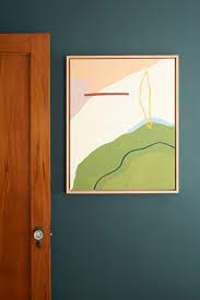 Before you put the glass back in your frame, attach the picture hanger to the back of the frame. How To Make Your Own Canvas Float Frame The Sweet Beast