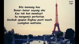 Kau hilang bila ku tiba kau datang bila ku kecewa. Bagindas Bila Benar Sayang Lyric Video Youtube