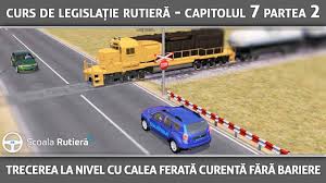 Aceste indicatoare vor fi însoțite și de indicatorul „oprire. Drpciv Curs De Legislatie Rutiera Cap 7 Part 1 Trecerea La Nivel Cu Calea FeratÄ FÄrÄ Bariere Youtube