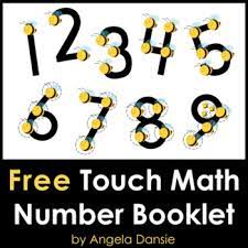 The initial focus is on numbers and counting followed by arithmetic and concepts related to fractions, time, money, measurement and geometry. Touch Math Number Booklet Bee Version Free By Angela Dansie Tpt