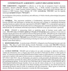 Real Estate Confidentiality Agreement Samples & Templates