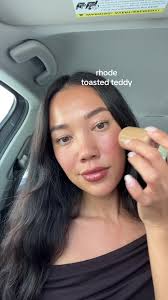 toasted teddy 🧸 @rhode skin #rhodeblush #creamblush #toastedteddy  #rhodeskin #summervibes #fyp