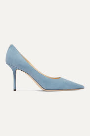 Light Blue Love 85 Suede Pumps Jimmy Choo Net A Porter
