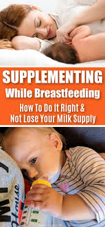 How To Supplement With Formula While Breastfeeding And Not Reduce Your Supply Breastfeeding Breastfed Baby Breastfeeding And Pumping