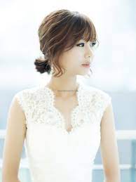 Beautiful Gyuniyoung The Pre Wedding Hair Make Up Salon In Korea Short Hair Bride Bridal Hair And Makeup Shot Hair Styles