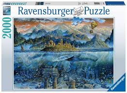 When i would tell people i was working on a 3000 piece puzzle, they would look at me like i was crazy. Puzzle Wise Whale Ravensburger 16464 2000 Pieces Jigsaw Puzzles Mountains Jigsaw Puzzle