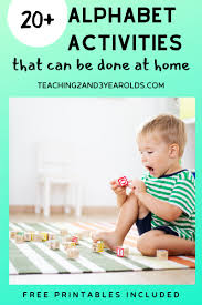 Please note that affiliate links are used in this post. How To Put Together Toddler And Preschool Alphabet Activities At Home