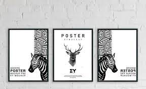 Download Free 3 Poster Frames Psd Mockup Pixelsdesign Net Mockup Psd Poster Mockup Psd Poster Frame