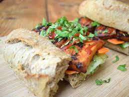 Slather on both sides of the baguette. Tofu Banh Mi Vegan One Green Planet