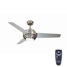 Ceiling fans with lights and remote control. Hampton Bay Vasner 52 In Indoor Colonial Pewter Ceiling Fan With Light Kit And Remote Control Ac387 Clp The Home Depot Ceiling Fan With Light Ceiling Fan Fan Light