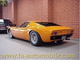 18 stunning photos of a 1972 lamborghini miura p400 sv. Lamborghini Miura For Sale Fa Automobile Com