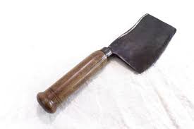 Couperet Feuille De Boucher Outil De Metier Ancien Boucherie Etsy Kitchen Knives Kitchen Knife