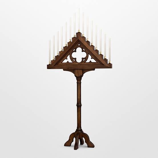 Tenebrae hearse - 6 feet, Oak wood stained dark