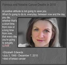 Famous and Notable Cancer Deaths in 2010