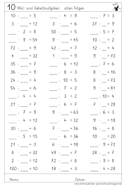 Diese kategorien könnten dich auch interessieren: Kopfrechenblatter Zum Einmaleins Multiplizieren Und Dividieren Aller Reihen Kopfrechnen Nachhilfe Mathe Einmaleins