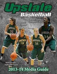 2013-14 USC Upstate Women's Basketball Media Guide by Wesley Herring