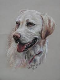 She captures the character of her subjects with exceptional skill. Dog Portrait Paintings