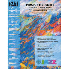 Alfred Publishing Weill Kurt Mack The Knife Jazz Band