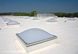 Bubble Skylights On A Flat Roof Residential Skylights Skylight Flat Roof