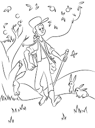 But no matter how many t. Johnny Appleseed Coloring Pages Best Coloring Pages For Kids