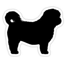 Shih Tzu Silhouette By Jenn Inashvili Shih Tzu Dog Silhouette Shih Tzu Dog