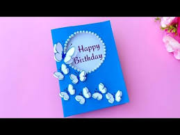 Crafting a birthday card also makes for a fun and easy creative project the entire family can get in on. Pin On Paper Crafts Diy Tutorials