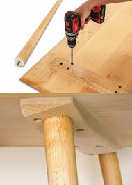 Angled Cleats Are For Attaching Legs To Make Splay Leg Tables Fast Easy Tables Keeps Tabletop Flat And Strong Stolyarnye Raboty Dizajn Stola Mebelnye Proekty