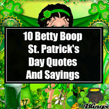 We did not find results for: 10 Betty Boop St Patrick S Day Quotes And Sayings