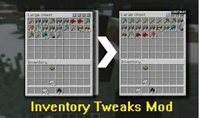 The Inventory Tweaks Mod Is Perfect For Players Who Are Sick Of Hand Sorting The Goods From Their Inventory It Does Much Minecraft Mods Minecraft 1 Minecraft