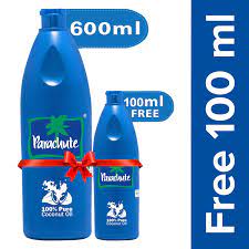 Parachute coconut oil 600 ml with free 100 ml. Buy Parachute 100 Pure Coconut Oil 600 With Free 100 Ml Online At Low Prices In India Amazon In