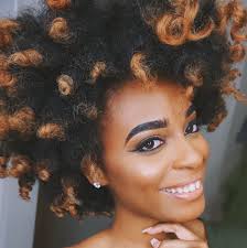 Black Afro With Frosted Tips Decent Hairstyle Cool Hairstyles Blonde Tips