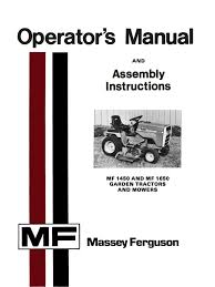 .pages this manual is available in: Massey Ferguson Mf 1450 And Mf 1650 Garden Tractors And Mowers Operator S Manual Tractors Lawn Tractor Rotary Mower