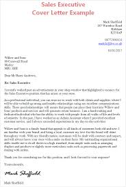 Cover Letter Examples For Sales Sales Executive Cover Letter Example Cv Plaza Sampleresume Freeresume