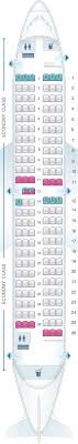 The middle seats of this class are not sold providing additional space for passengers of this class. Seat Map Asl Airlines France Boeing B737 700 Seatmaestro