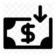 Available in png and svg formats. Free Money Loss Glyph Icon Available In Svg Png Eps Ai Icon Fonts