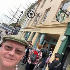 Starbucks at the Cutty Sark!
