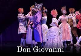 Don giovanni, un noble joven, arrogante y sexualmente promiscuo, abusa y ultraja a todos los demás en el reparto hasta que se encuentra con algo que no puede matar, golpear, esquivar o burlar. Don Giovanni New National Theatre Tokyo