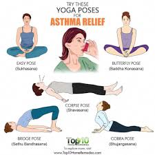 Yoga For Asthma 10 Exercises For Relief Emedihealth Asthma Relief Asthma Treatment Asthma Cure