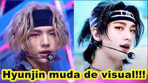 After rocking his long blond hair for the group's god's menu and. Stray Kids Hyunjin Black Hair Youtube