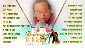 Burman, was a famous bollywood music director during the 60's through the early 90's. R D Burman Top 20 Hits Best Of R D Burman R D Burman Hits R D Burman Songs Collection Vol 2 Video Dailymotion