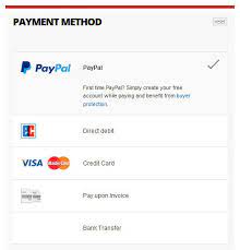 Set up credit card direct debit. Payment Options
