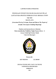Pdf Laporan Kerja Praktek Pekerjaan Struktur Kolom Balok Dan Pelat Lantai Pada Proyek Pembangunan Armada Town Square Magelang Scructural Work Of Column Beam And Plate At The Project Of Armada Town Square