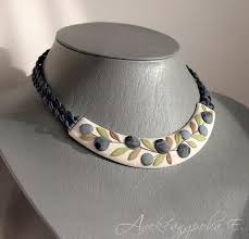 Pin On Polymer Clay Necklace
