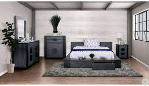 Gray bedroom walls dark wood bedroom furniture bedroom design brown bedroom furniture master bedrooms decor bedroom sets home decor remodel bedroom. Janeiro Dark Gray Storage Platform Bedroom Set From Furniture Of America Coleman Furniture