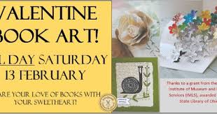Books Crafts Valentine S Day Valentine Book Art On February 13 With Images Books Book Art Stark County Ohio