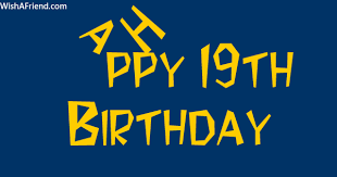 Share this quote on facebook send via mail a simple birthday greeting goes a long way, so don't miss out on making a friend or a loved one feel special on their birthday, especially on their 29 th birthday when they're about to say goodbye to their twenties! Age Specific Birthday Gifs
