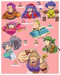 Granetdud's Art Corner — I redrew the portraits of every playable  character...