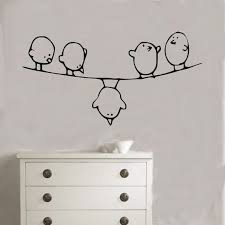 Easy Birds On A Wire Painting This Item Is Unavailable Etsy Graphic Wall Art Wall Painting Decor Wall Drawing